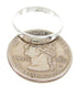 Southwestern Stackable Jet Ring Size 7-3/4 PS61599